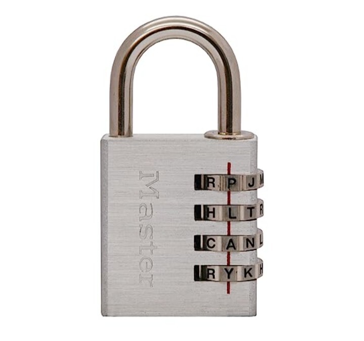 Master Lock 643DWD Master Lock Set Your Own Password Combo Lock