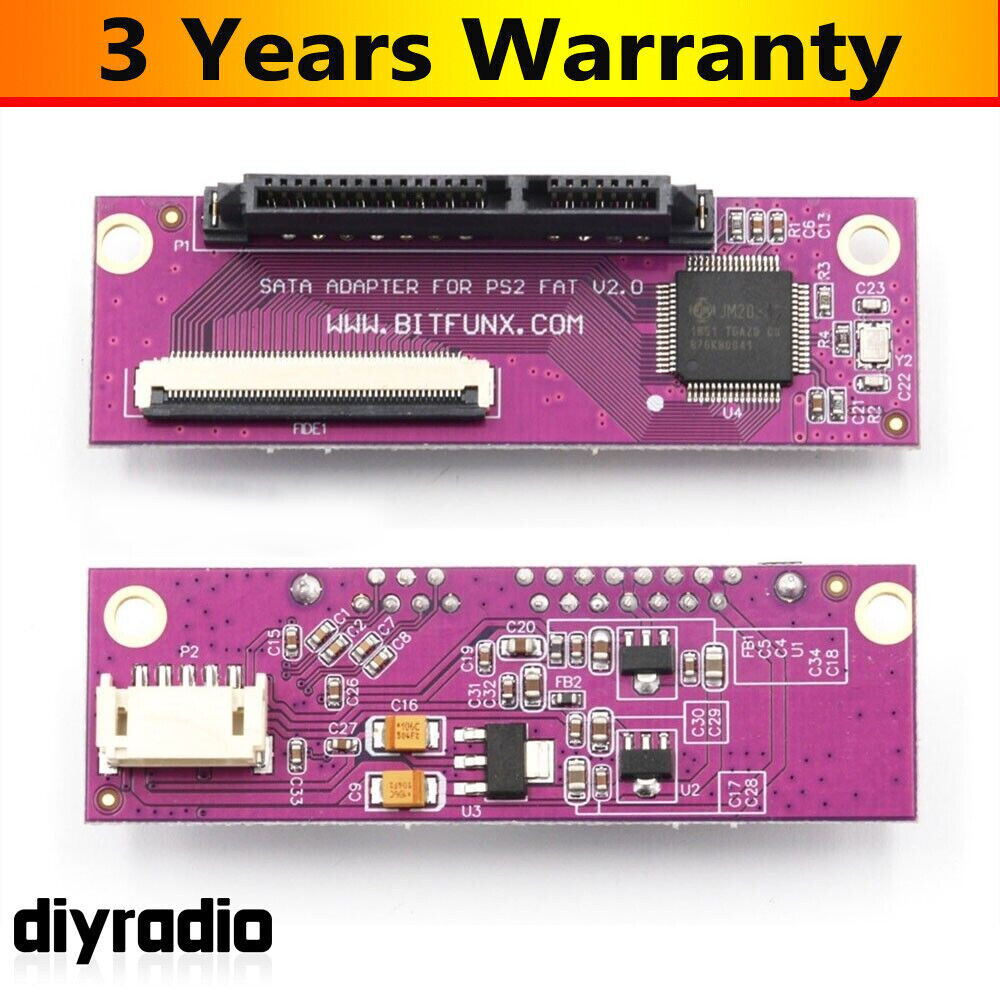 Upgraded SATA Network Adapter Board IDE to SATA Interface IDE Adaption for PS2 #