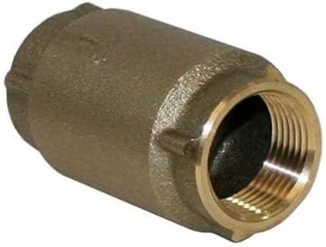 High-Quality 1-1/4" Brass Check Valve - Versatile Installation & Reliability