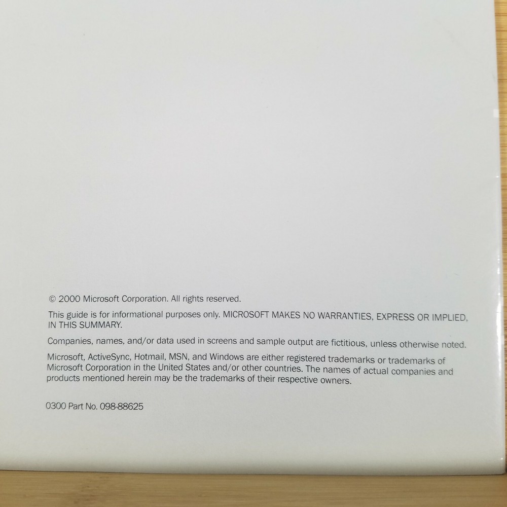 Pretec Pocket PC Email Expansion Pack 56K Compact Modem Quick Start Guide