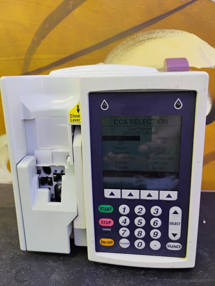 Hospira Plum A, for parts. Powers on.