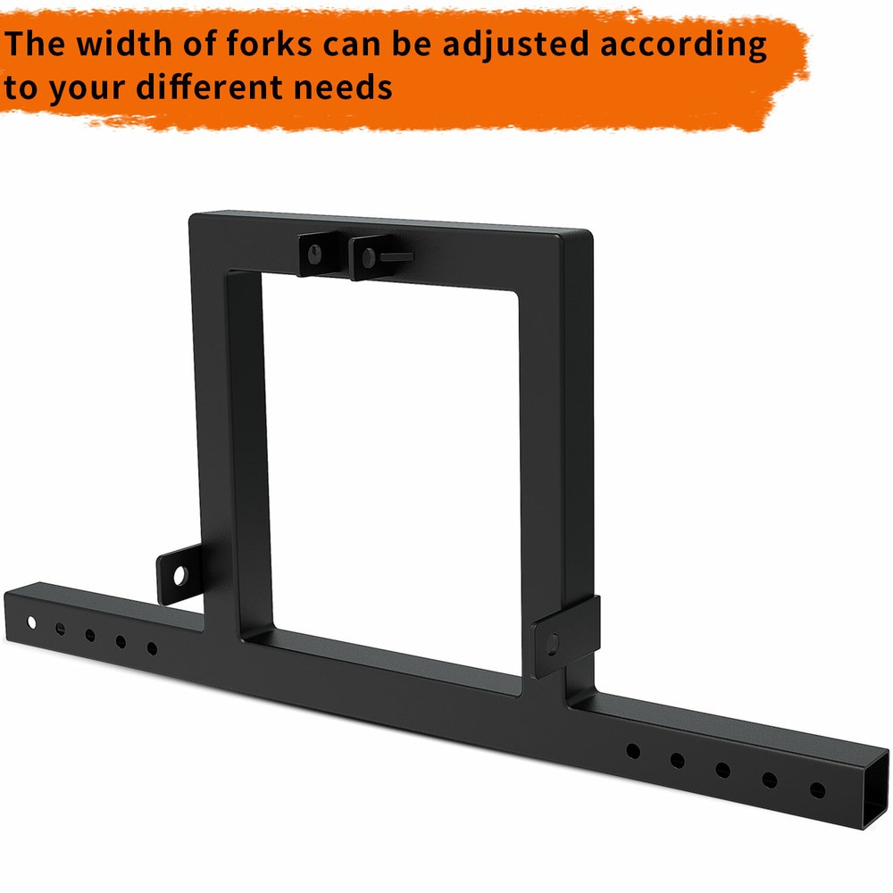 3 Point Hitch Pallet Fork 1500 lbs Adjustable Attachments for Category 1 Tractor