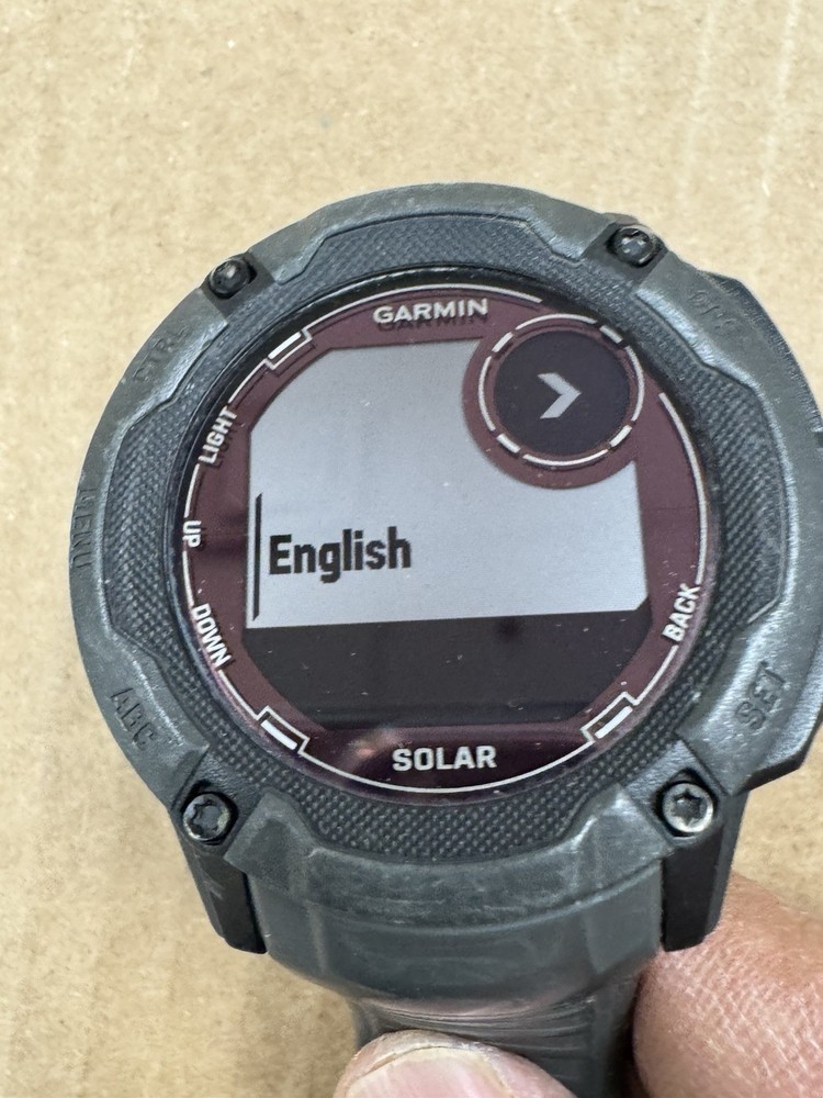 Garmin Instinct 2X Solar - Graphite - Excellent condition