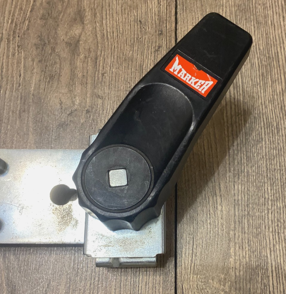 Marker ski binding jig