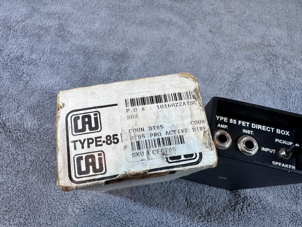 Countryman Type 85 1-Channel Active Direct Box