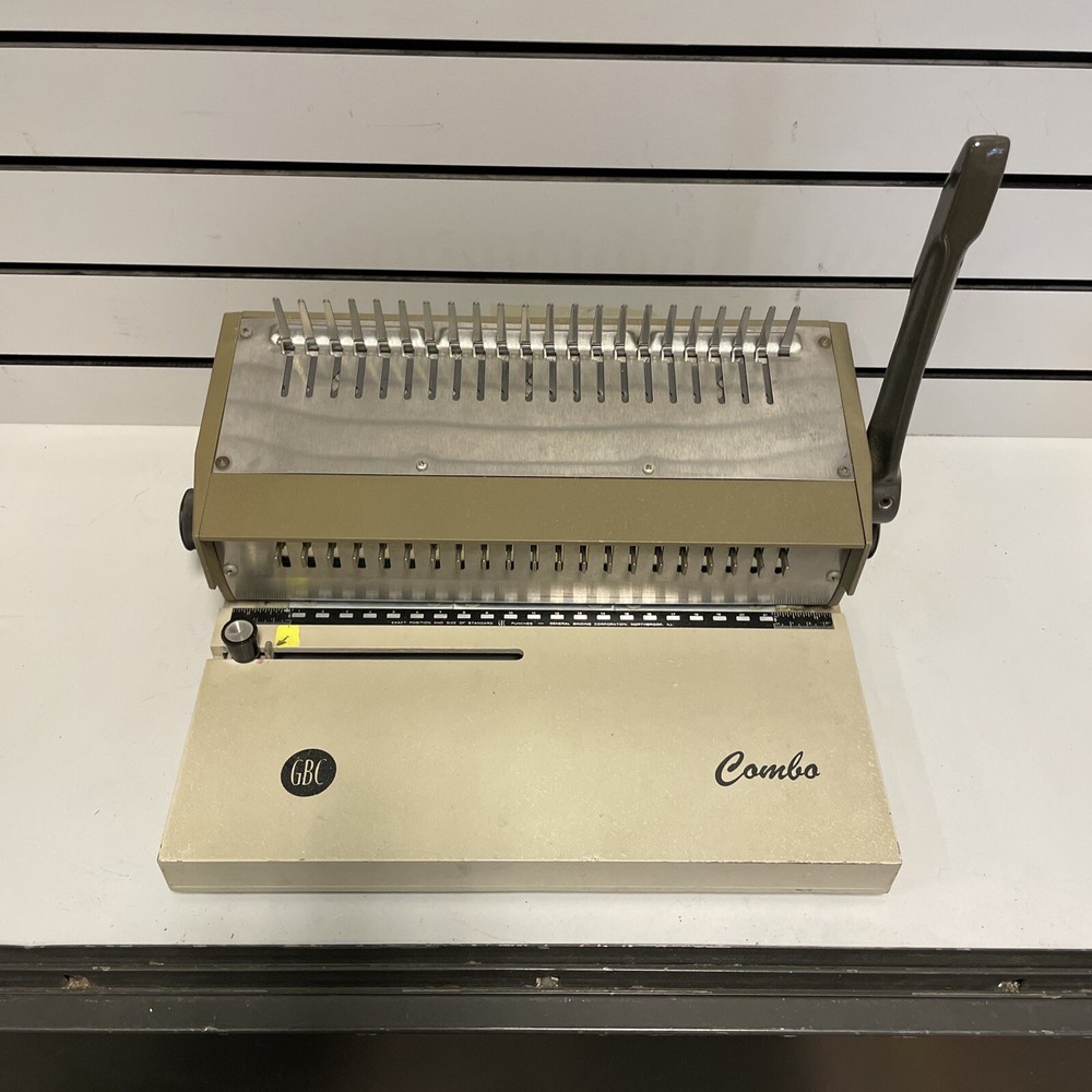 General Binding Corporation GBC Combo Binding Machine Model 222-KM