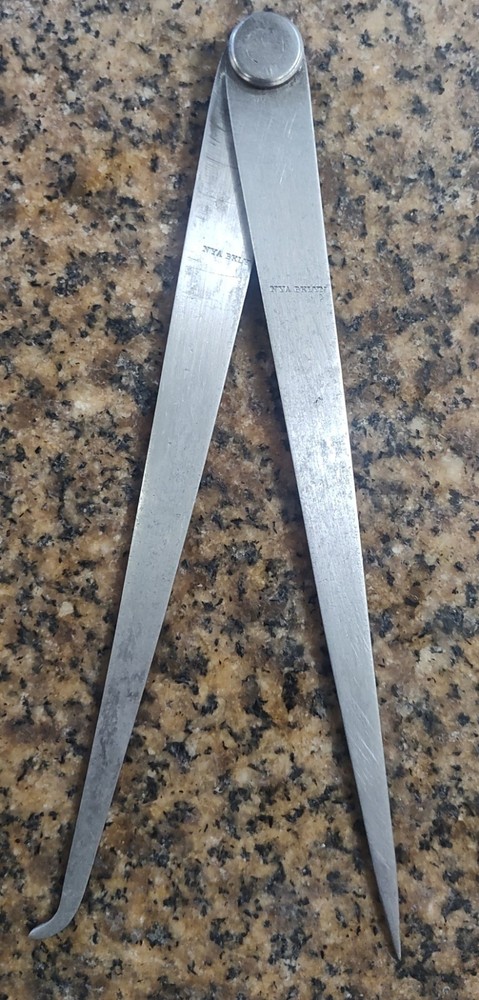 🗽 VINTAGE NY A BKLY 12" CALIPER/ DIVIDER
