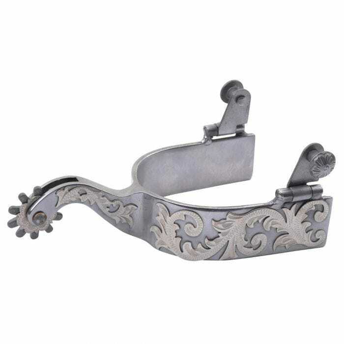 Reinsman Men's Multi Use Silver Spur with Engraving