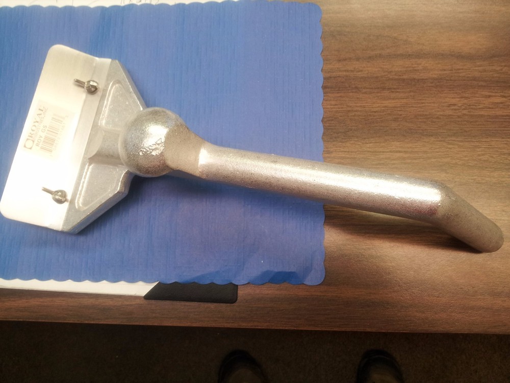 (ONE) ROYAL GRILL SCRAPER HEAVY ALUMINUM BLADE IS REPLACEABLE PRIORITY SHIPPING