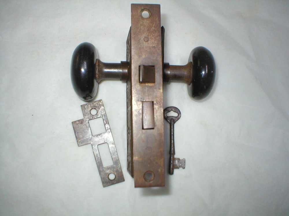 Antique Victorian Era Door Hardware