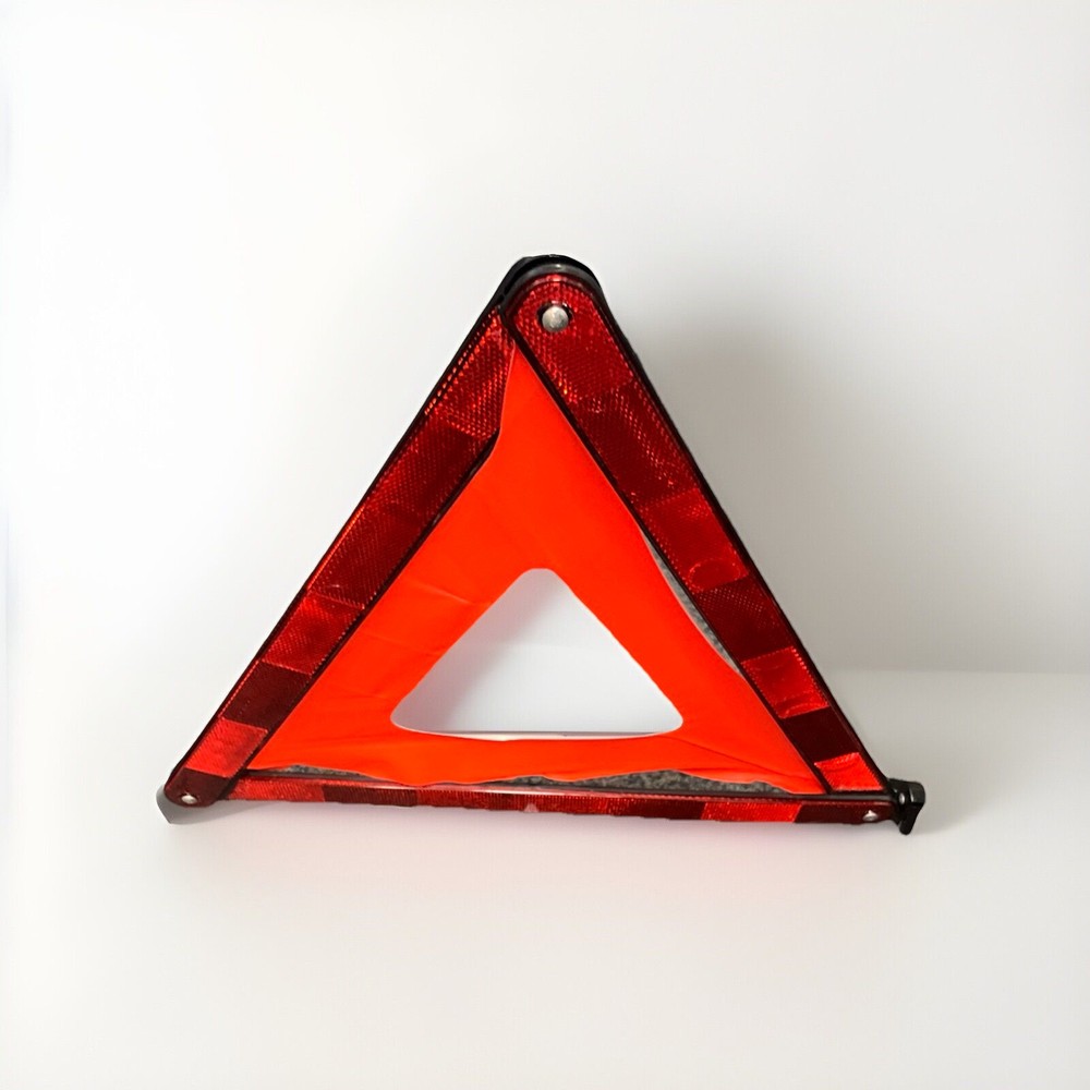 Warning Triangle Reflective Road Emergency Breakdown Safety Hazard