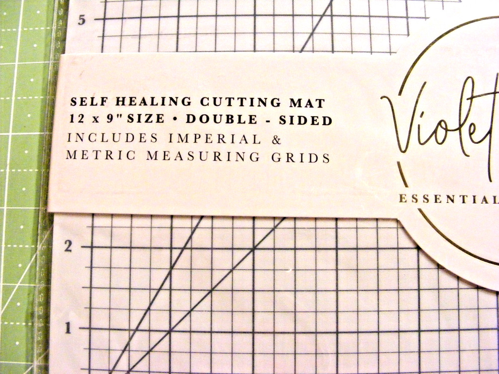 Violet Studio 9" x 12" White Self Healing Double Sided Durable Cutting Mat New