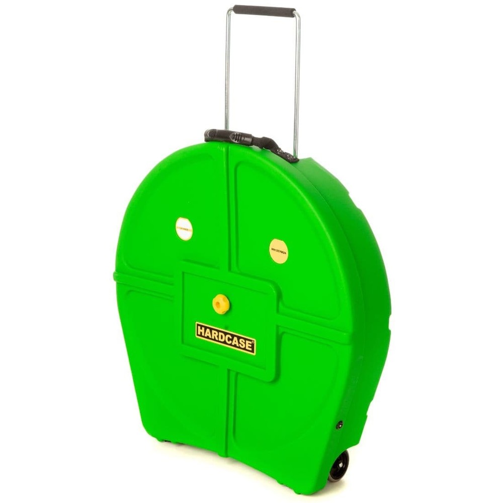 Hardcase Rolling Cymbal Case 24" Light Green