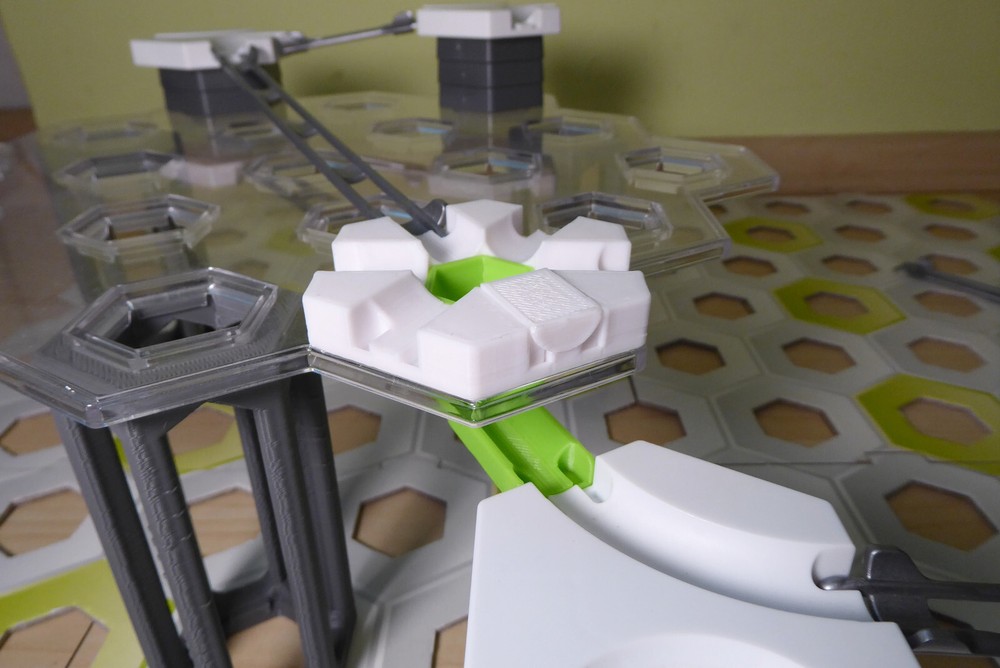 Gravitrax Compatible Dropper Extension; 3D Printing