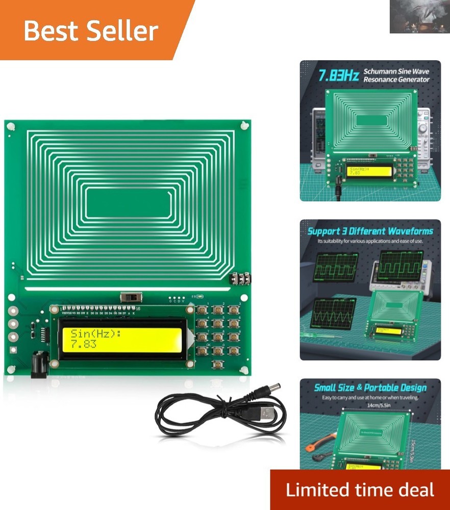 7.83Hz Schumann Resonance Generator - USB Powered with Adjustable Frequency