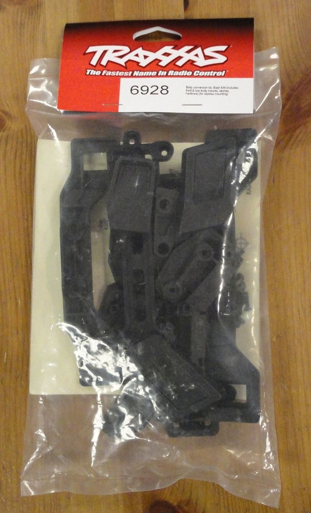 Traxxas Slash 4x4 Clipless Body Conversion Kit TRA6928