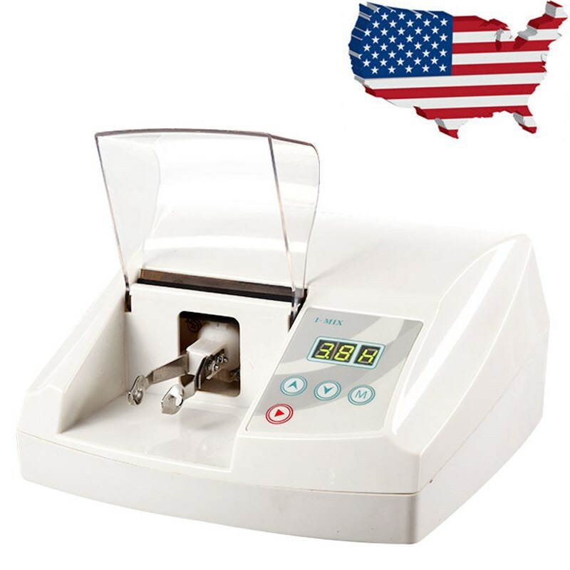 Dental Digital Amalgamator Amalgam Capsule Mixer 2 Adjustable Speed Modes 35W