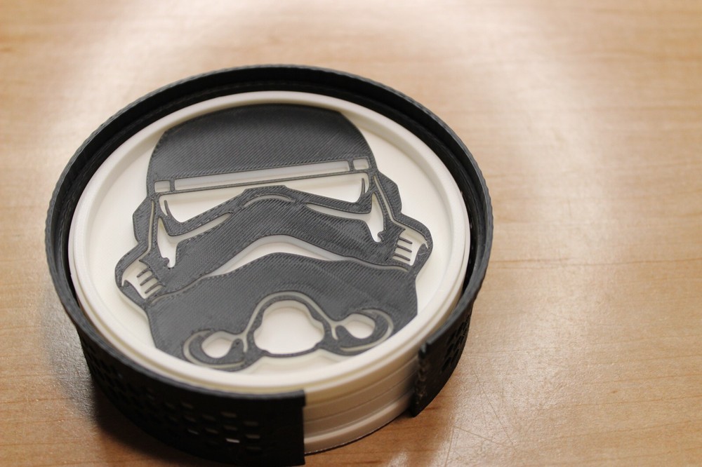 Star Wars Stormtrooper Coasters and holder