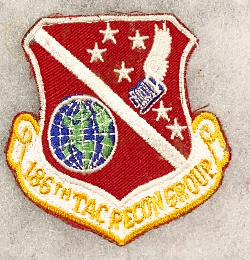 US Air Force 186th Tactical Recon Group Squadron Patch