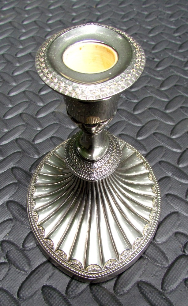 Falstaff Vintage Silver Plated Candlesticks