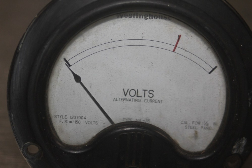 Westinghouse Voltmeter 1207004