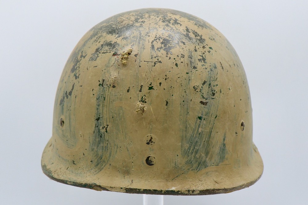 Iraqi Battle Damaged M80 Helmet