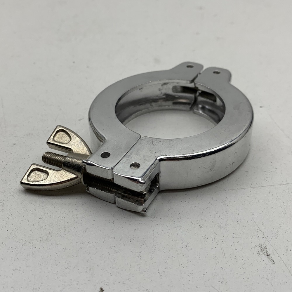 (3-Pack) Dual Hinge Sanitary Tri Clamp Fitting 2"