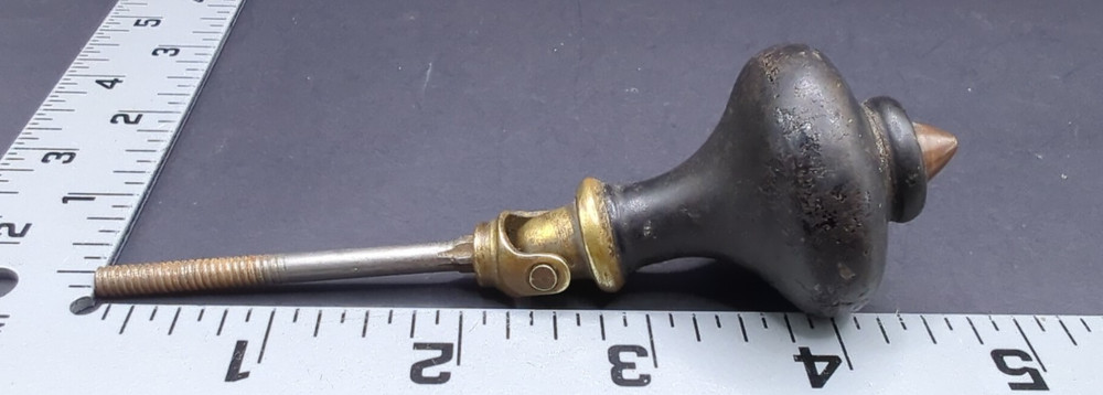 RARE ANTIQUE TEARDROP WALNUT EBONIZED VICTORIAN PULL PRICED PER PULL BEAUTIFUL