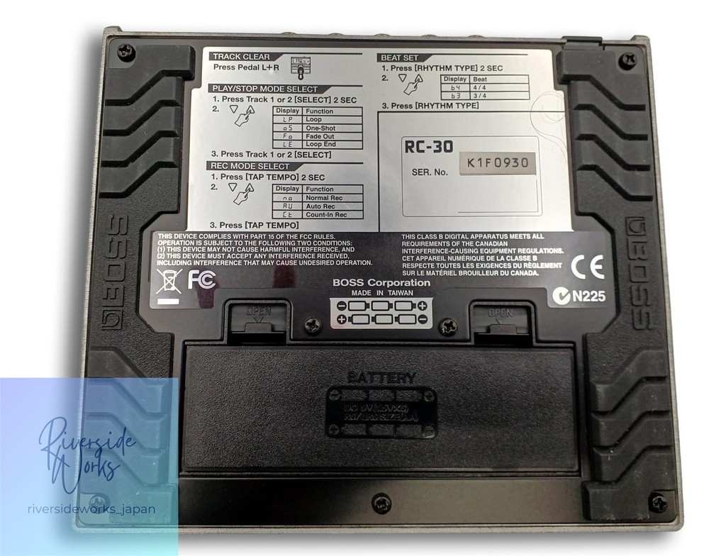 BOSS Loop Station RC-30 Professional Loop Pedal Used