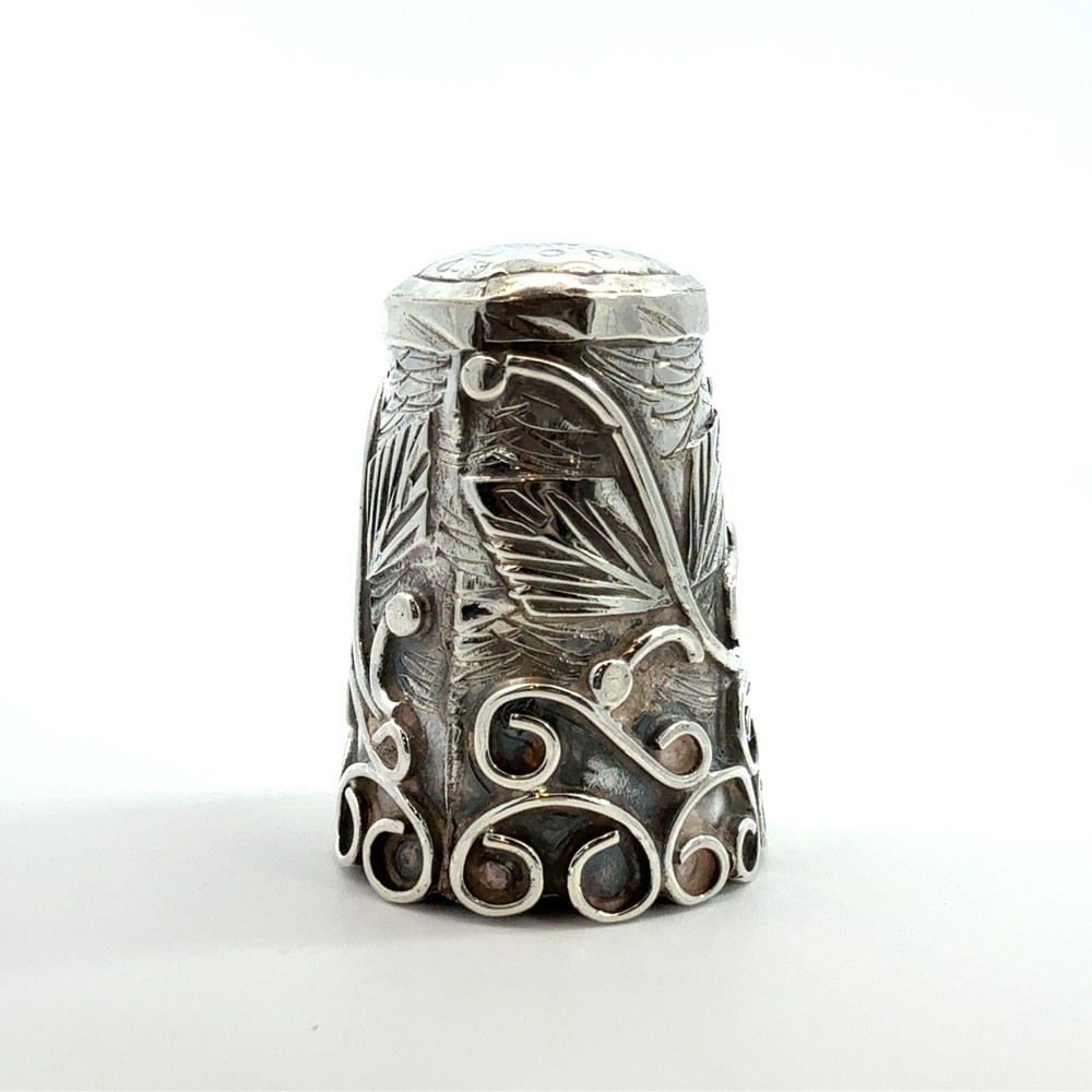 Mexico 925 Sterling Silver Thimble Size 8