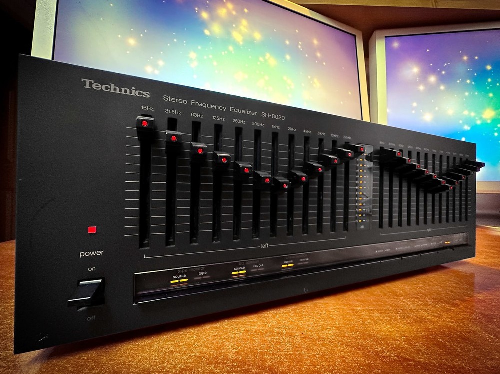 Technics SH-8020 🌈RaRe🌈 Vintage Stereo Equalizer