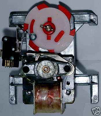 DIXIE NARCO DOUBLE COLUMN MOTOR SPIDER MOUNT RED/WHT DISK