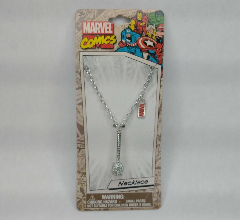 Marvel Comics Thor's Hammer Necklace Thor Pendant New