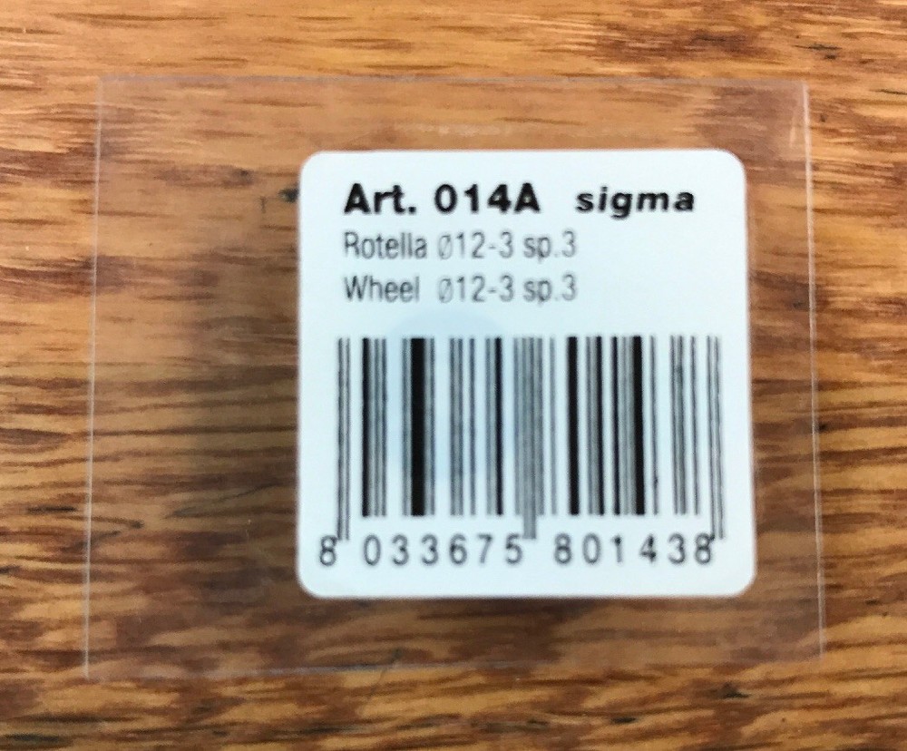 Sigma 14A Scoring Wheel For Sigma Pull Handle Cutters