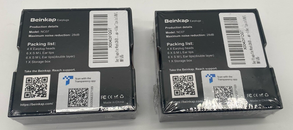 2 Beinkap-28dB Ear Plugs Work Noise