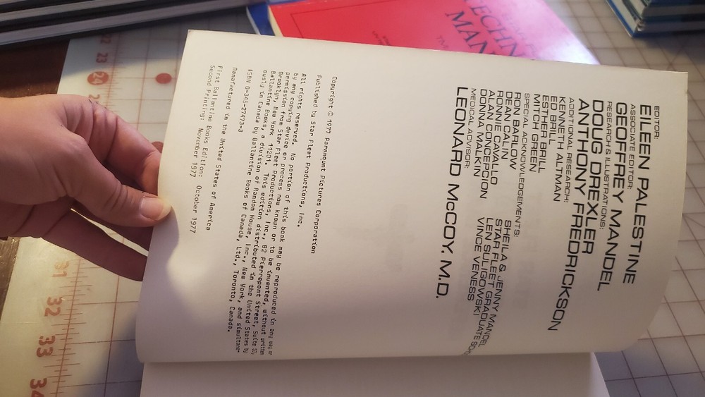 Star Fleet Reference Manuals Set Of 3 Books