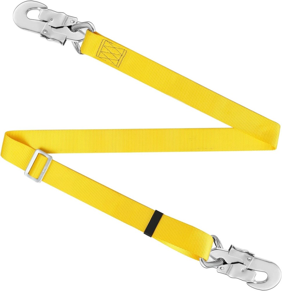 Hunting Safety Harness Polyester 6ft Adjustable Fall Restraint Belt