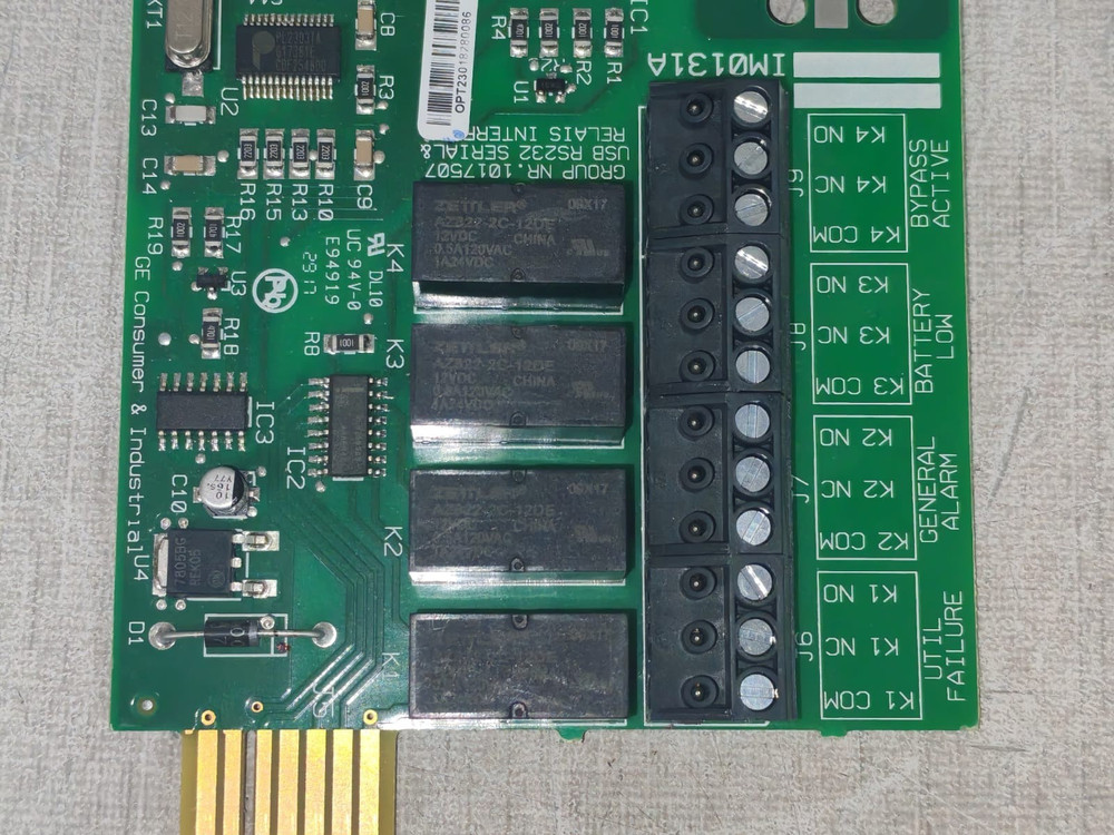 GE 1017506 PRINTED CIRCUIT BOARD