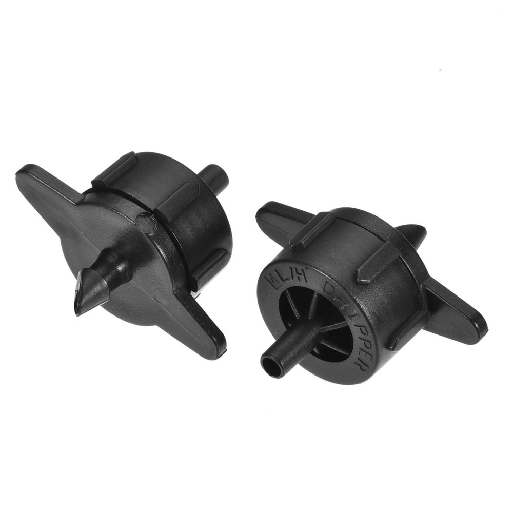 Adjustable Emitter Drip 4L/H 360 Degree Black 60pcs