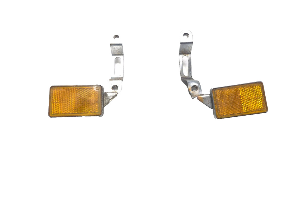 2004 Kawasaki Vulcan 2000 Front Fork Reflector Pair OEM