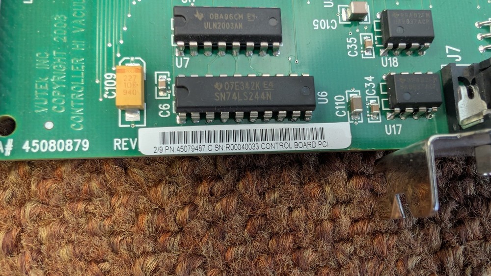 EFI Vutek QS2000 45079487 PCI Control Board