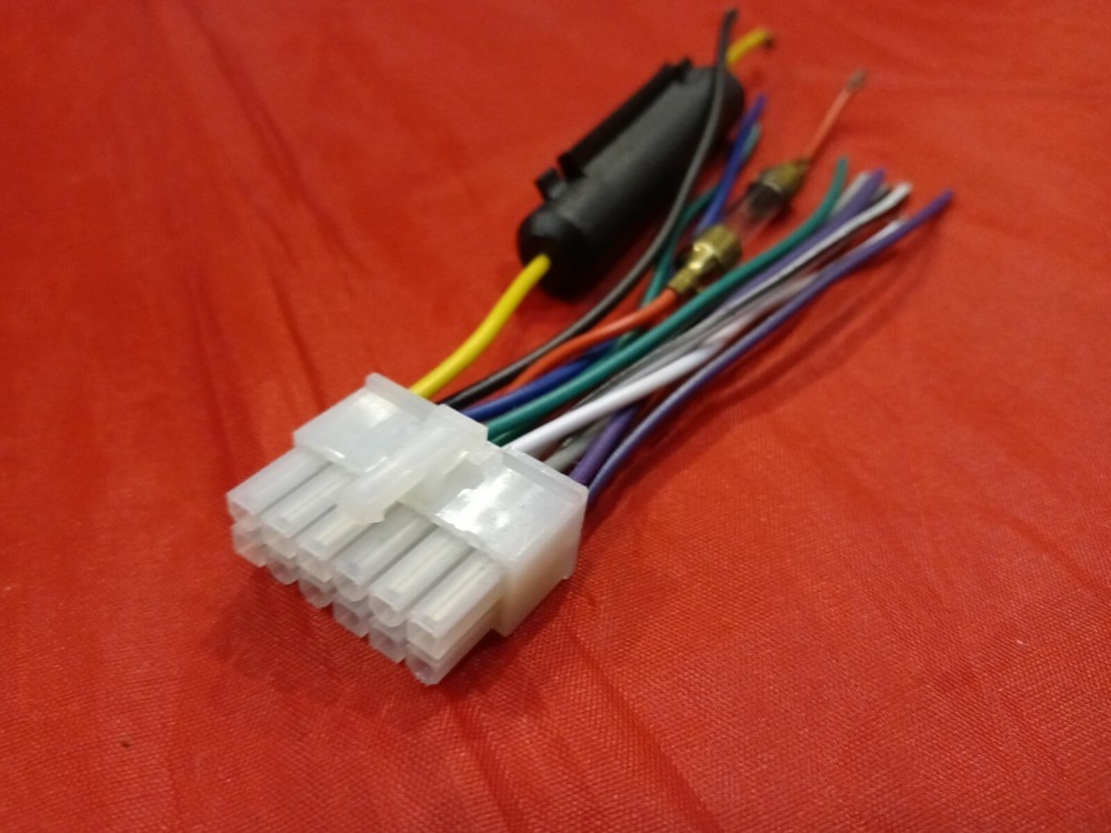 Wire Harness for Car Stereo 12 Wires