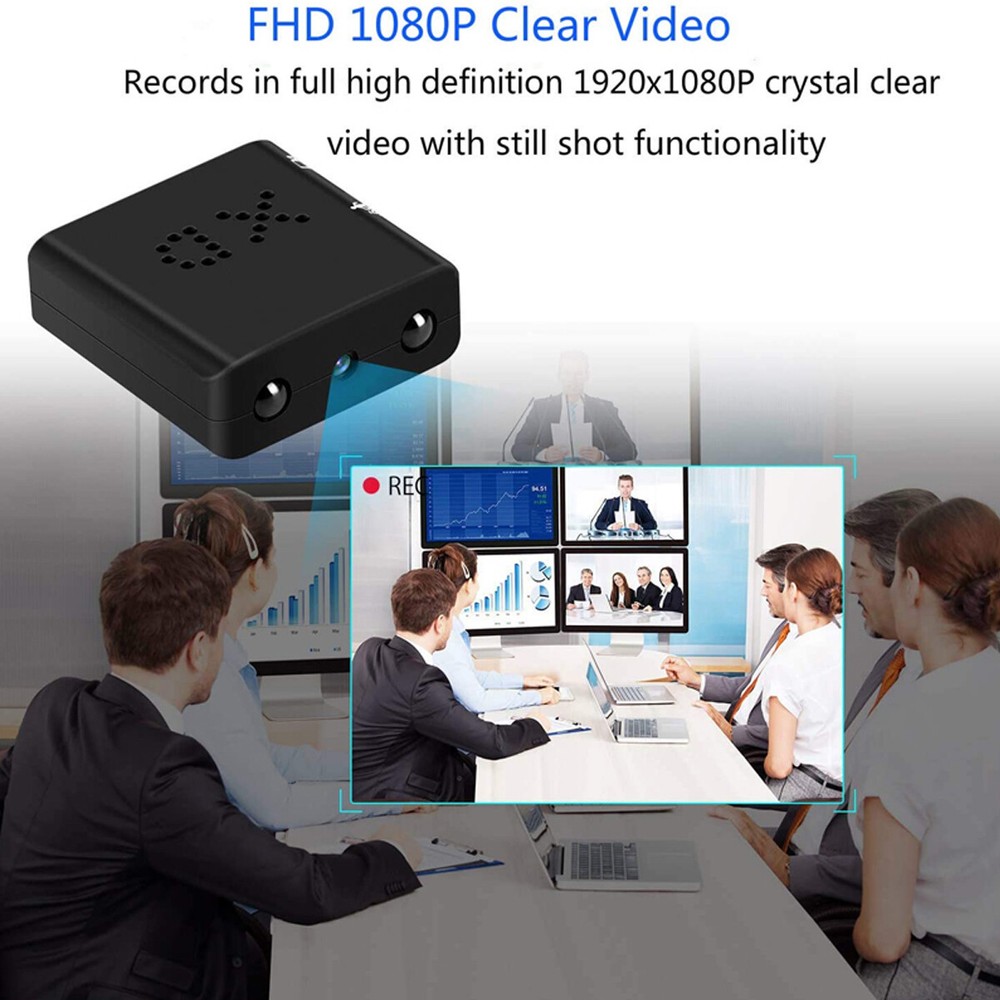 HD 1080P Mini Camera Motion Detection Night Vision Home Security IR Micro Camera