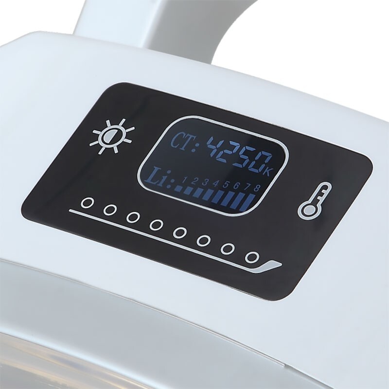 Dental Operating Light Ceiling Mounted 8 Bulbs LED Sensor Light with Touch Sceen