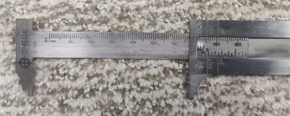 🗽VINTAGE OMEGA SLIDE CALIPER