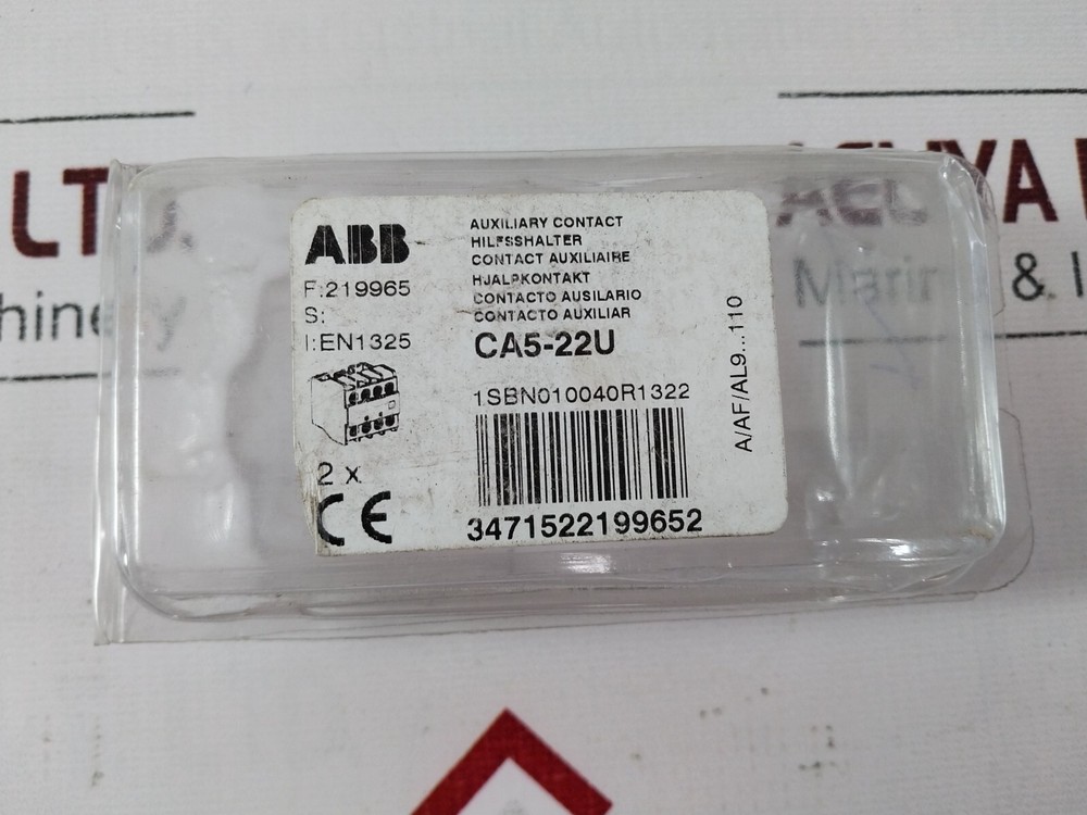 Abb ca5-22u auxiliary contact
