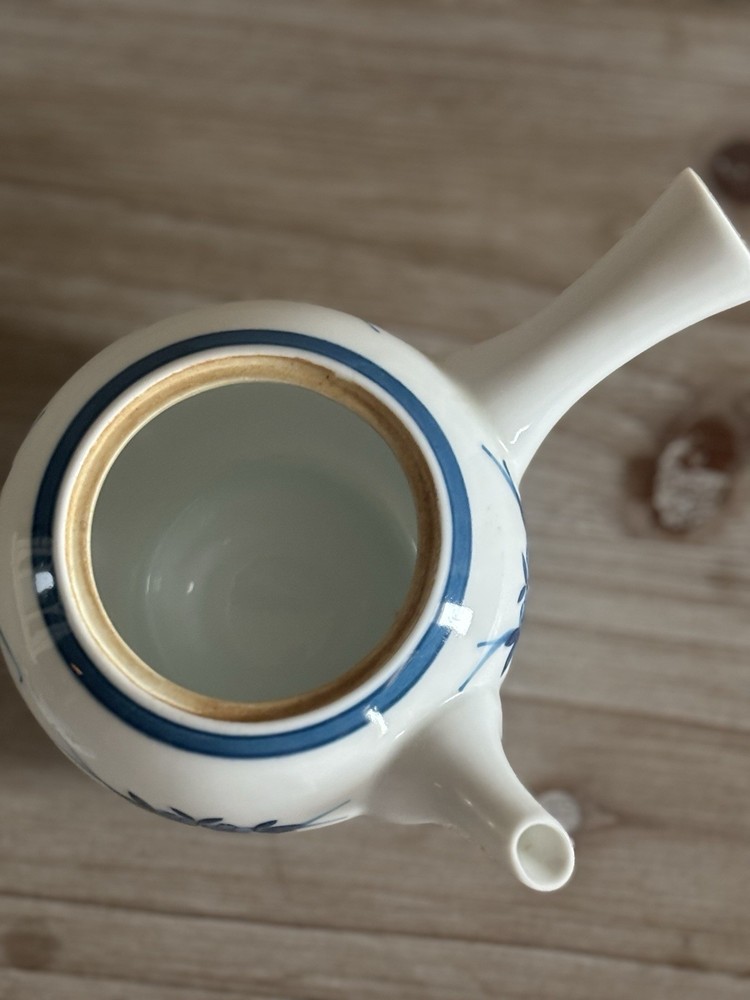 Japanese Teapot Art Pottery Studio Signed