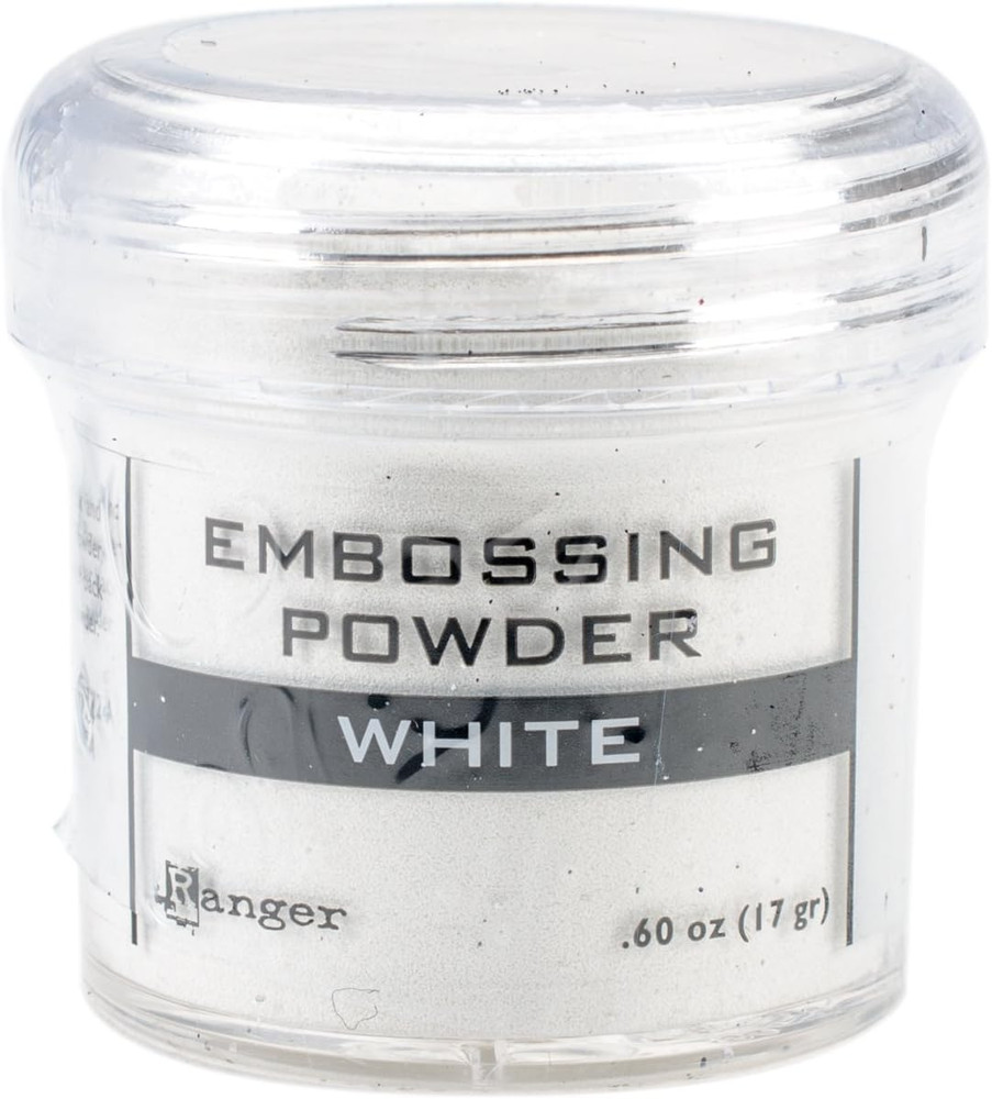 Embossing Powder, 0.60 Oz Jar, White