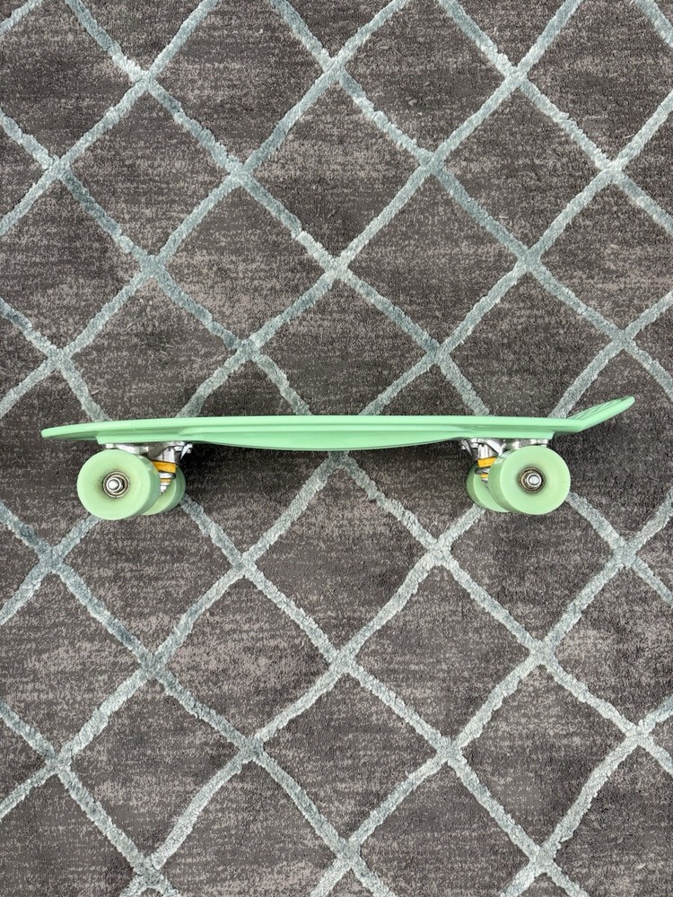 Pre-Owned Green Penny Board Skateboard Metal and Plastic 2016