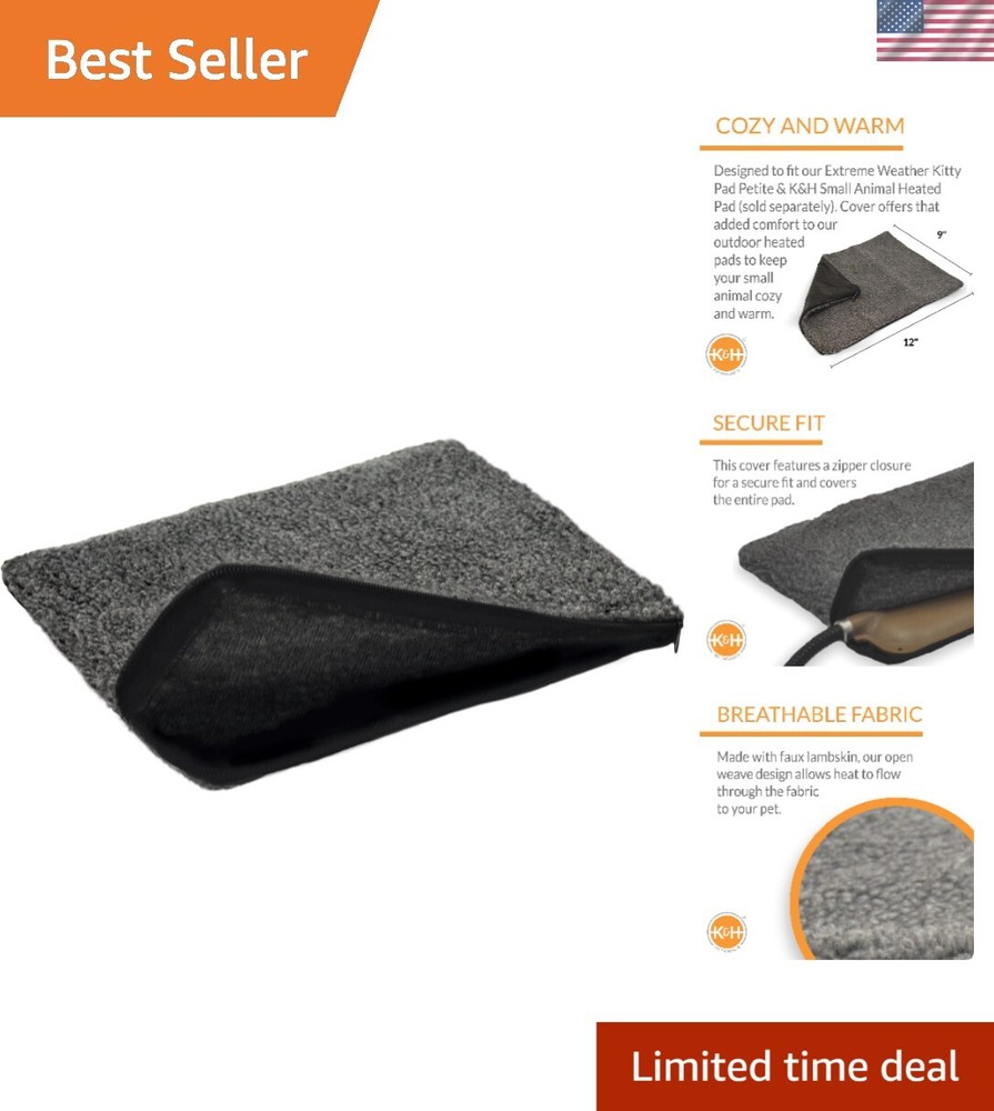 Soft & Breathable Small Animal Heated Pad Replacement Cover - Machine Washable